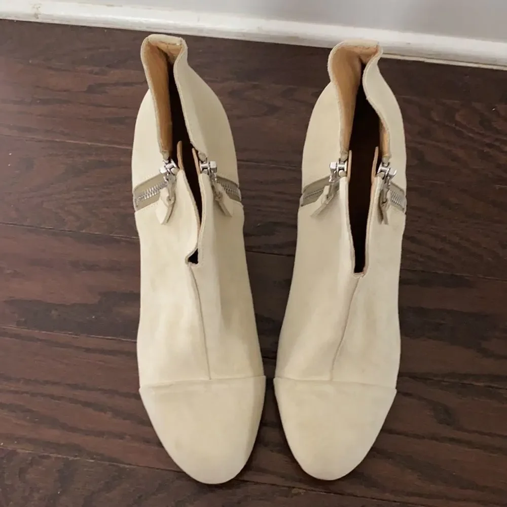 NWOB Rag & Bone Margot Ankle Boots Heels Suede 40